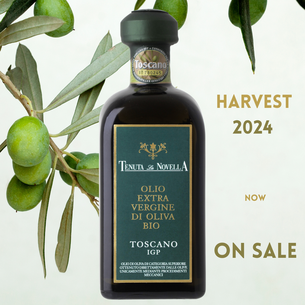 OLIO NOVELLO IGP EXTRA VERGINE DI OLIVA BIO 2024 - Tenuta la Novella