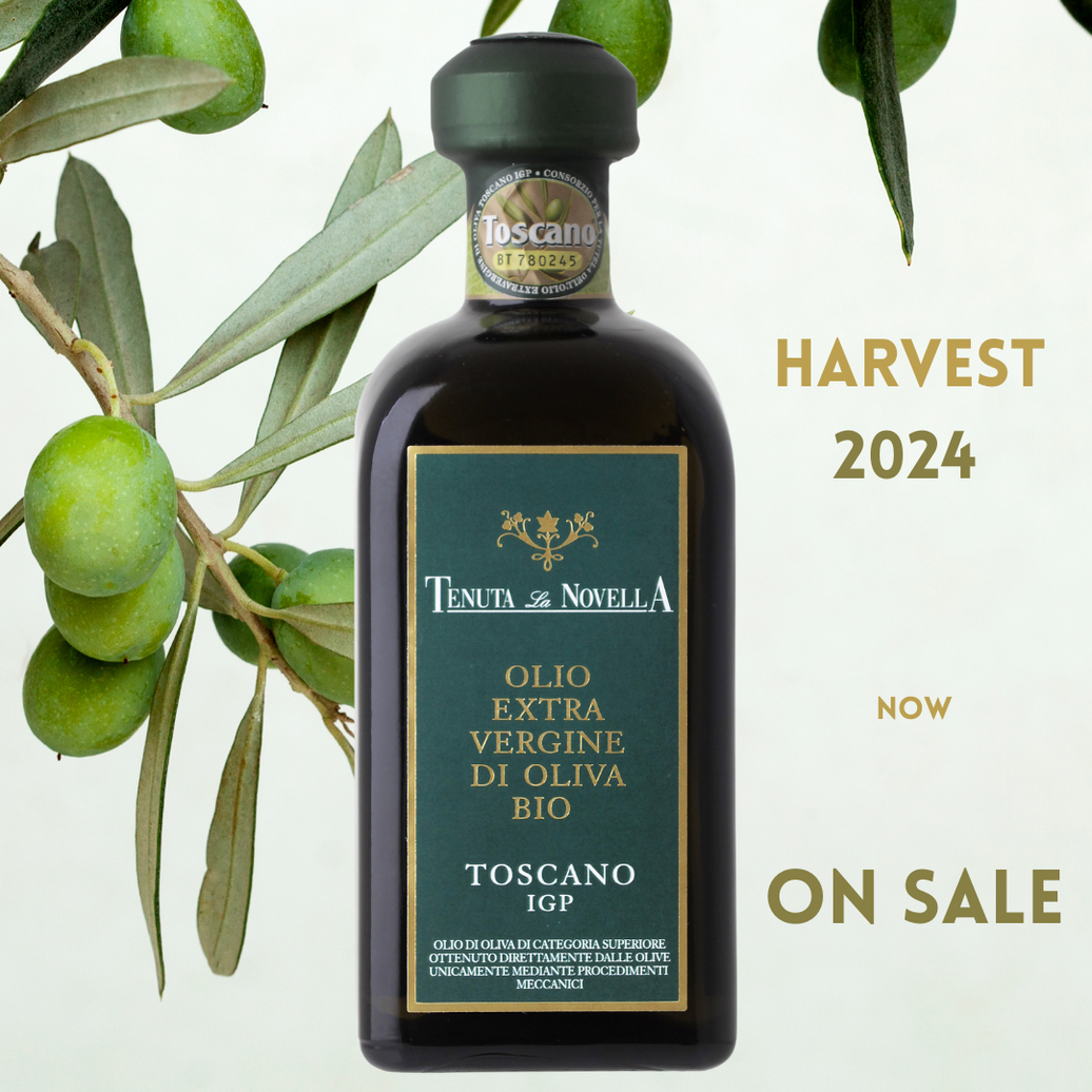 OLIO NOVELLO IGP EXTRA VERGINE DI OLIVA BIO 2024 - Tenuta la Novella