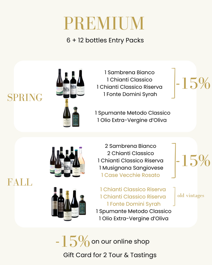 "PREMIUM" Membership (6+12 bts) - Tenuta la Novella